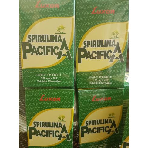 Sale Spirulina Luxor Isi 400 Tablet Original Terbaru