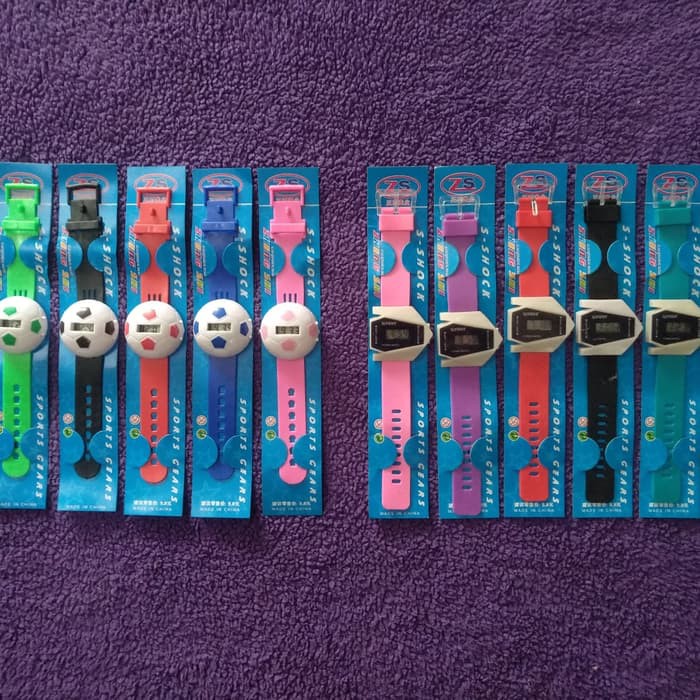 GROSIR JAM TANGAN ANAK KARAKTER MURAH - HADIAH SOUVENIR ULTAH ANAK