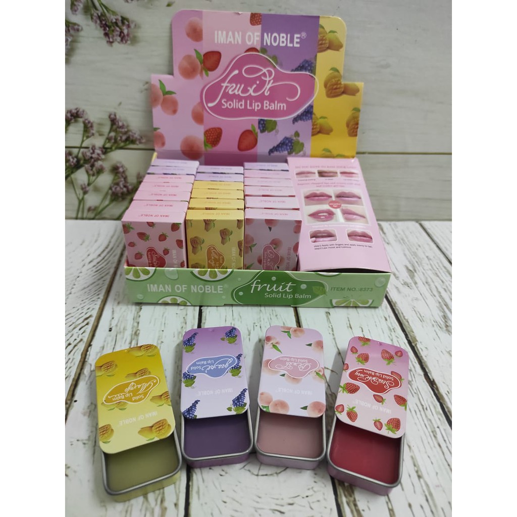 FRUIT SOLID Lip Balm Iman of Noblener 12g-8373-