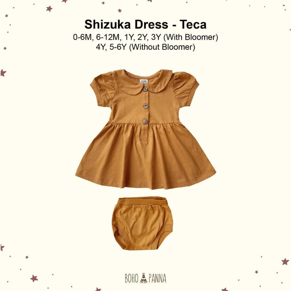 BOHOPANNA Shizuka Dress Rok Anak Perempuan Polos