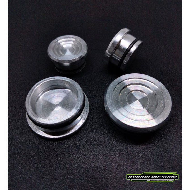 coin tutup arm tutup rangka ninja R ninja SS ninja RR alumunium cnc