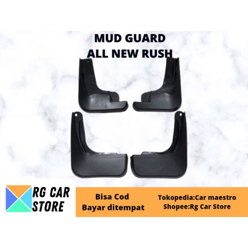 MUD GUARD ALL NEW RUSH /KARPET LUMPUR ALL NEW RUSH