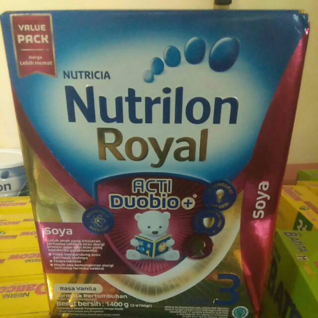 Susu formula Nutrilon royal soya 3 1400gram