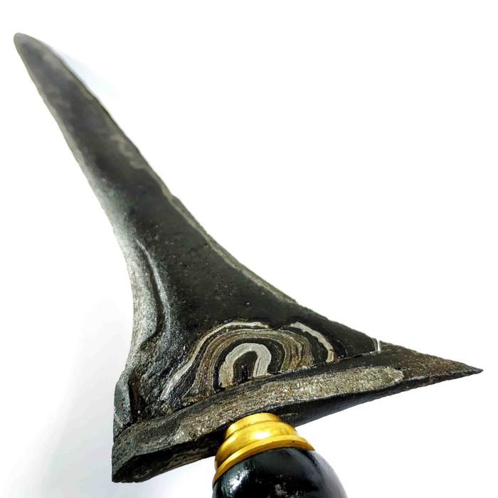 Keris Sepuh Tilam Sari Pamor Antik Batu Lapak Tangguh Tuban Bekel Jati Asli