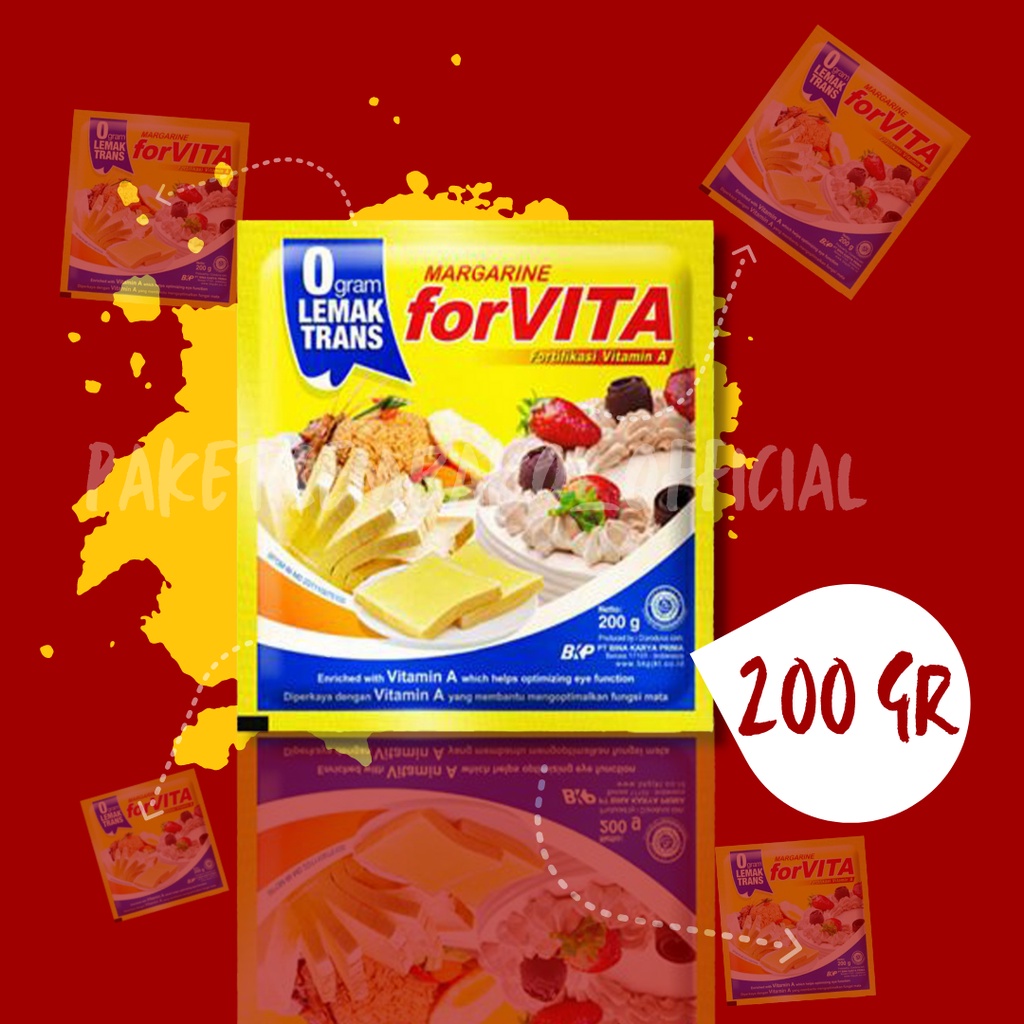 

Margarin forvita 200 gr paket sembako murah paket lebaran