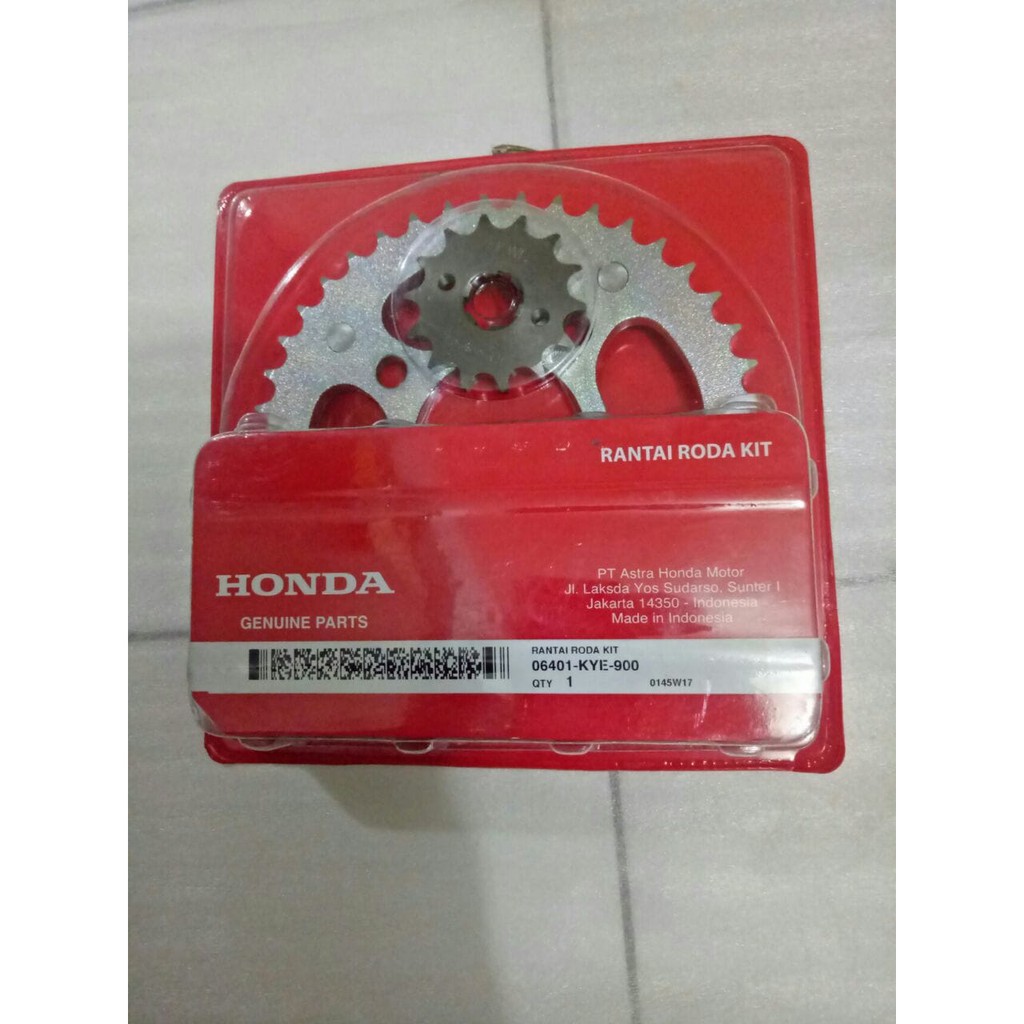 Gear Set / Gear paket / Girset Honda MEGA PRO NEW (KYE ) Original AHM 100%