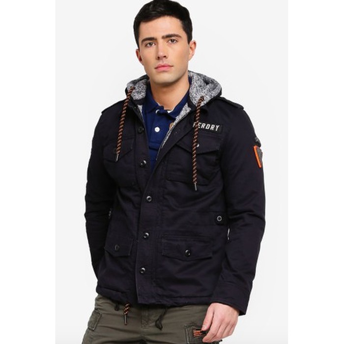 Superdry Military Storm Hooded Jacket