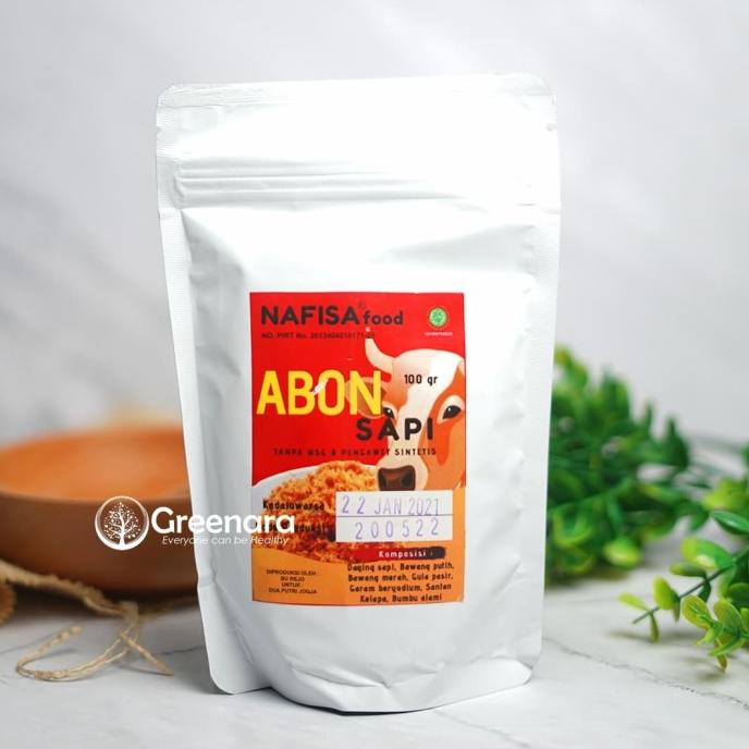 

Abon NAFISA Organik NON Msg / Abon Bayi / Makanan Mpasi Anak