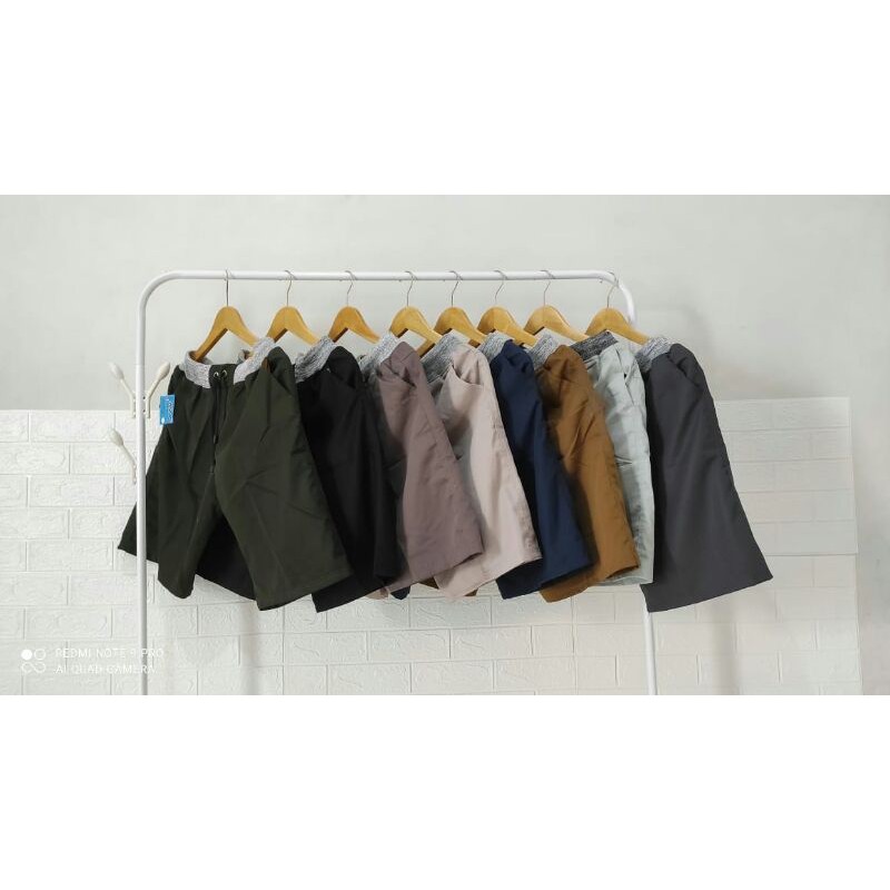 CELANA PENDEK PRIA CHINOS PINGGANG KARET