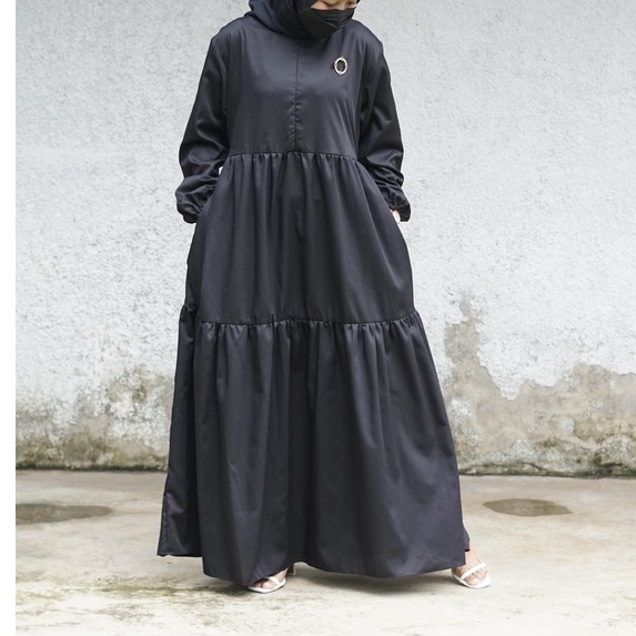 Ruby Dress - Long Dress Wanita Panjang Muslim Polos