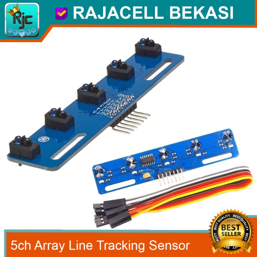 Sensor Line Tracking 5 Channel Array Robot Line Follower Sensor 5Ch