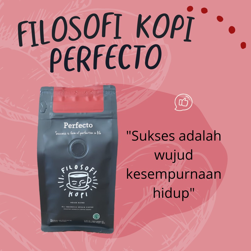 Filosofi Kopi - Perfecto Arabica Coffee Roasted Beans | Shopee Indonesia