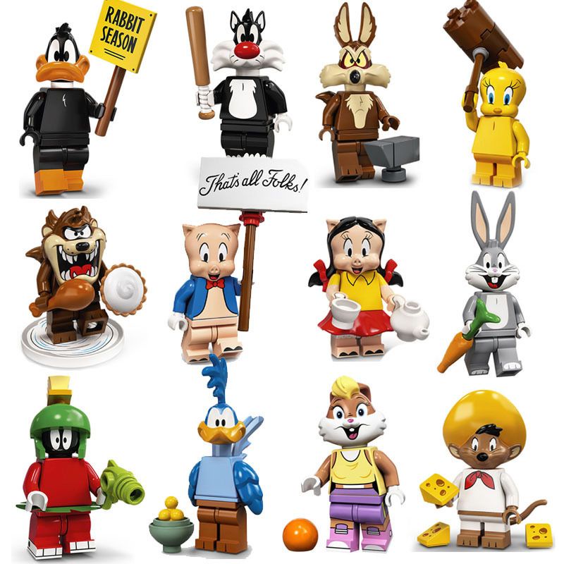 [BEST ] lego looney tunes lucu WM9100 looney toon bugs lola bunny californianus marvin the martian d