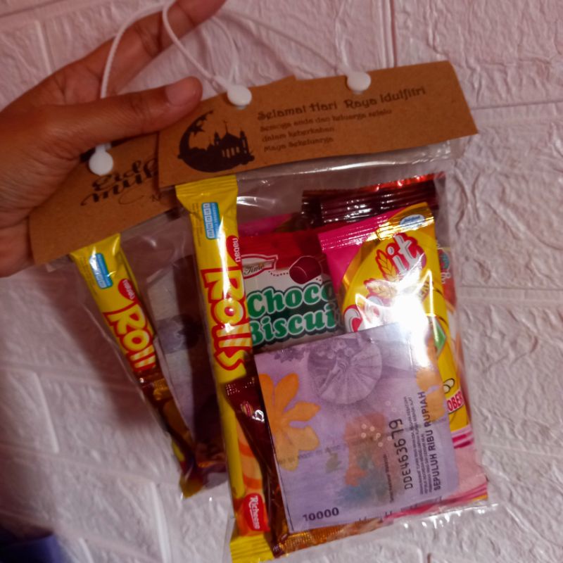 

TAS SNACK ANGPAO LEBARAN TEMA RUSTIC UNTUK THR CUSTOM UCAPAN