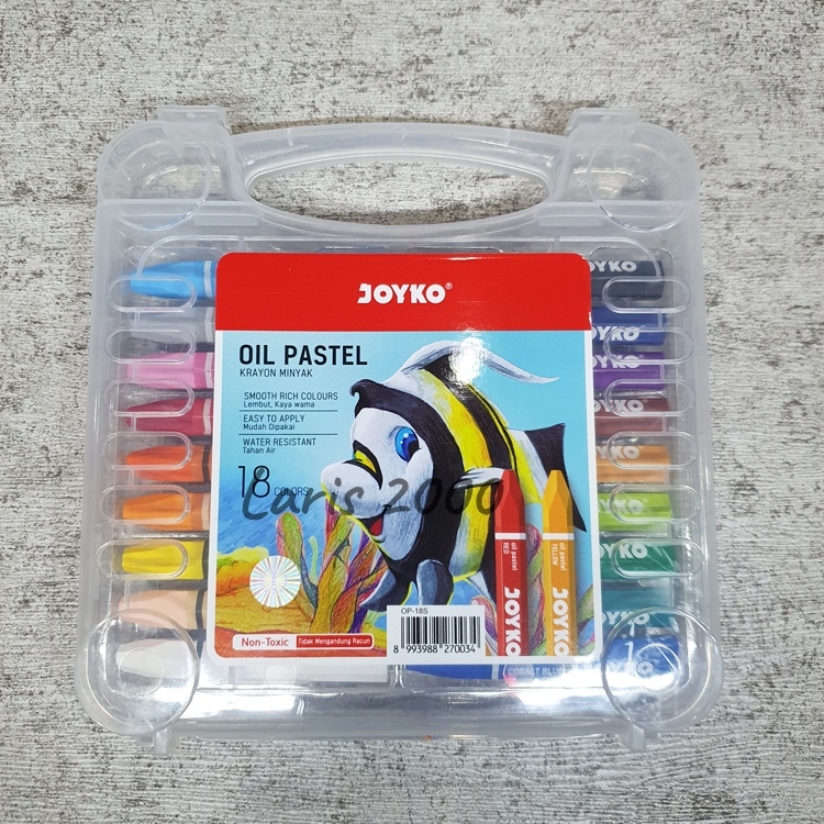 

Crayon / Oil Pastel Joyko 18 Warna