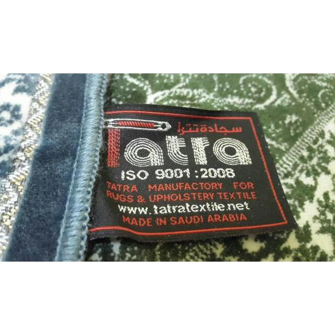 Stok Terbatas Sajadah Halus Merk Tatra - Kualitas Terbaik - Made In Saudi Arabia