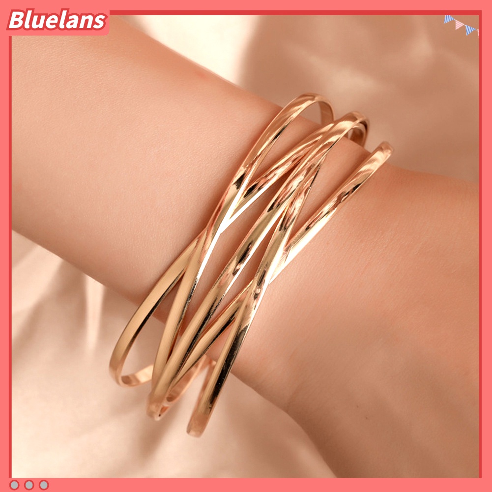 Gelang Multilayer Model Terbuka Untuk Wanita