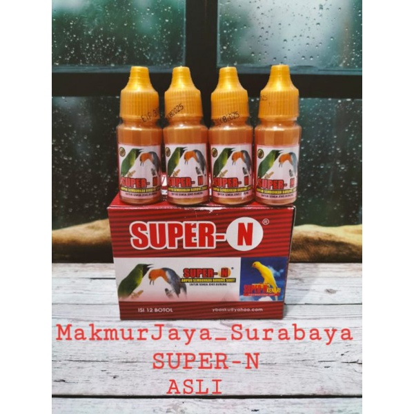 Super N super kicau obat Burung sakit pencernaan