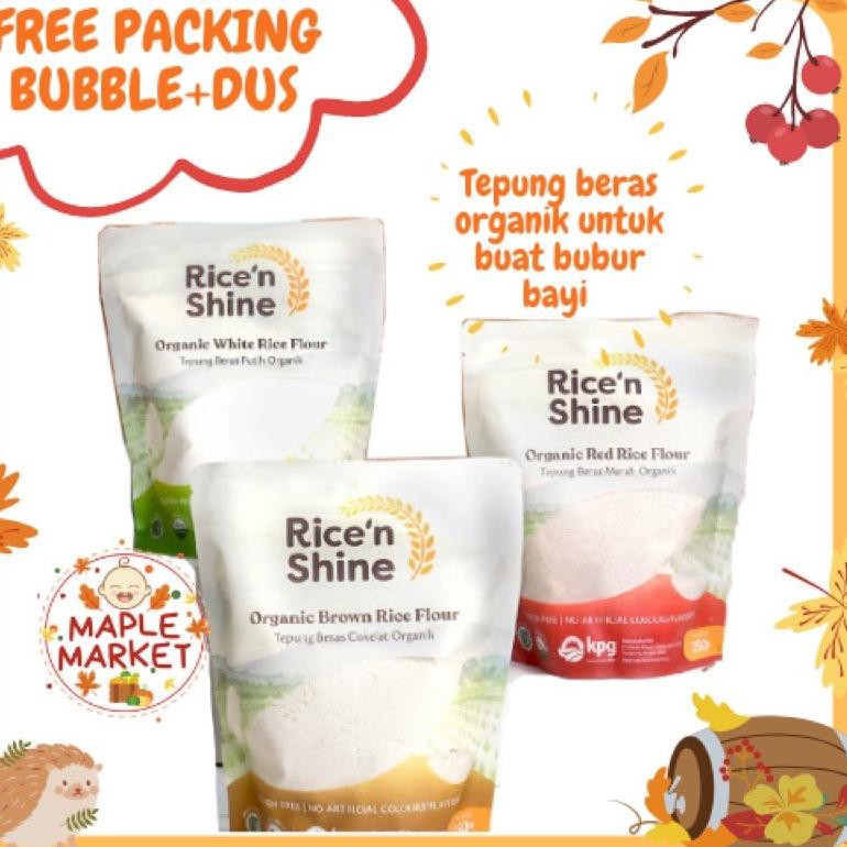 

zR1Code Rice n Shine Tepung Beras Organik untuk MPASI K5V3 (promo)