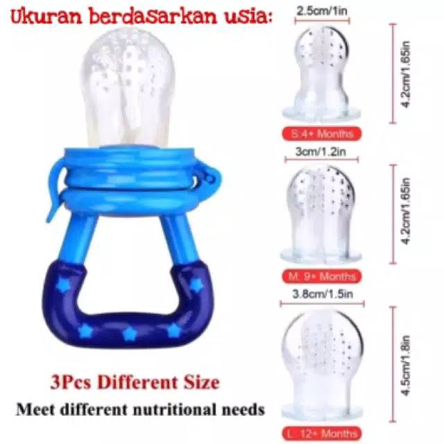 Empeng Dot Buah Bayi Baby Fruit Food Feeder