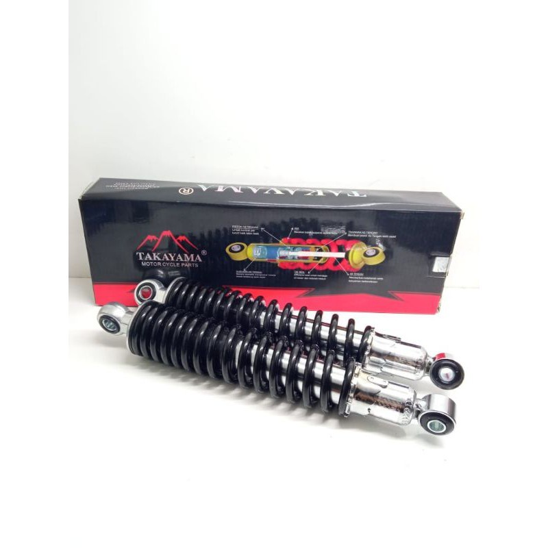 SHOCK BELAKANG (Hitam) PRO NT/GL PRO [52400-KEH-900]