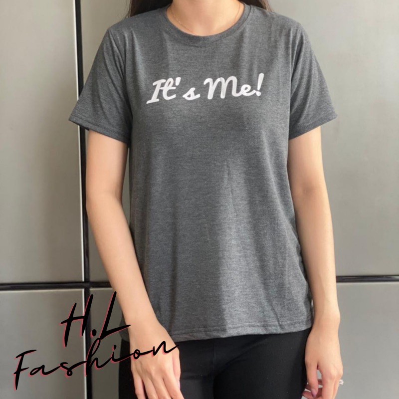 Kaos Wanita leher bulat “it’s me”