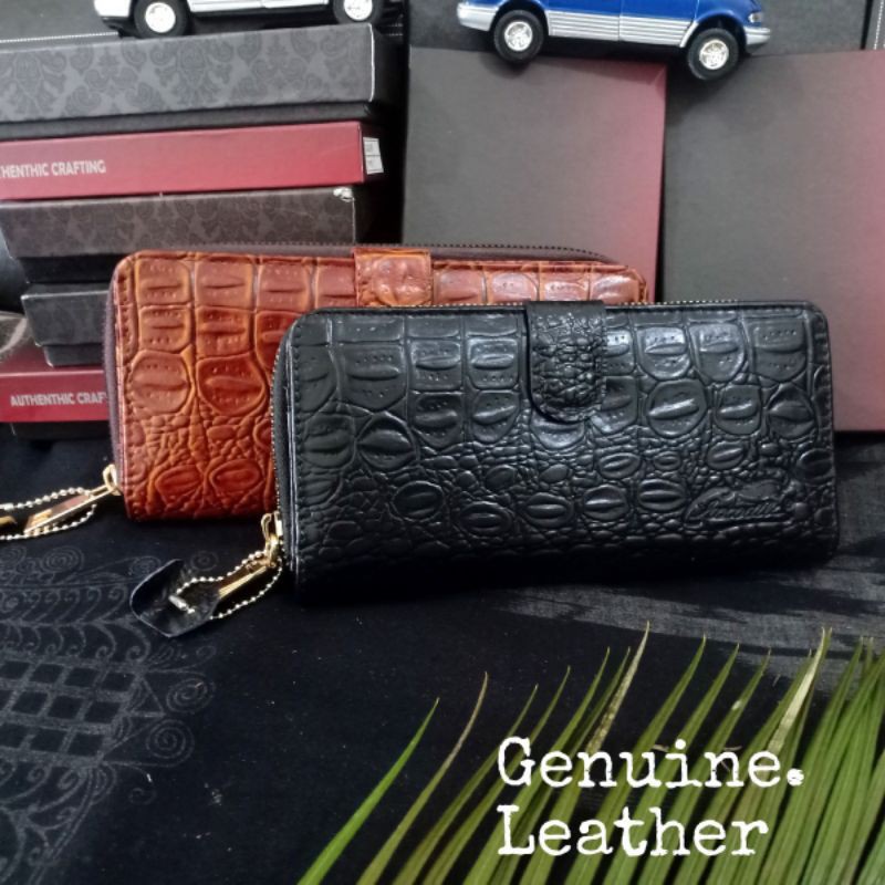 DOMPET KULIT SAPI WANITA KULIT SAPI PREMIUM KULIT SAPI LIPAT KULIT SAPI PANJANG ELEGANT