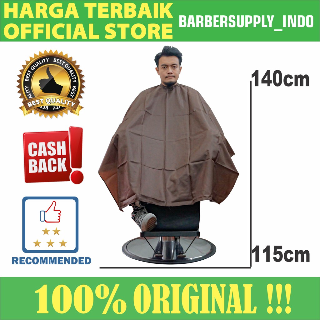 Kain Kep Kip Barber Cape Barber Salon Premium