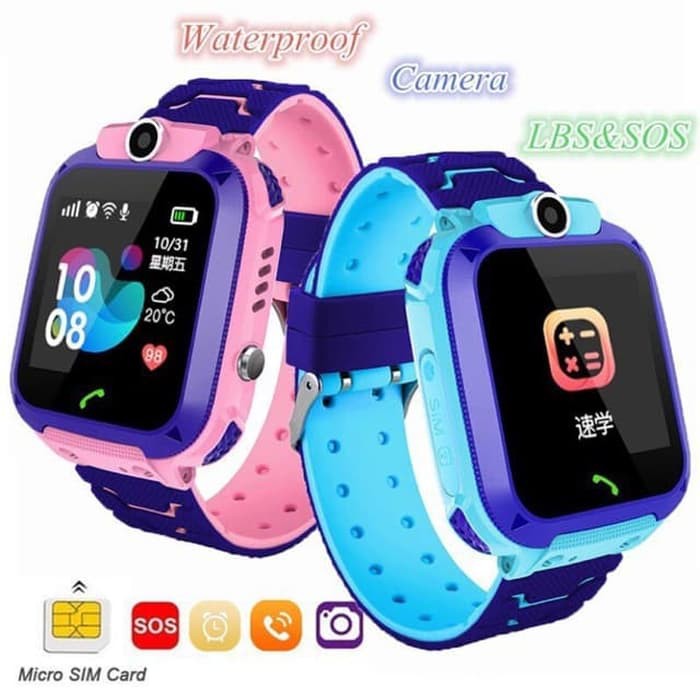 Jam Tangan Anak Smart watch Kids Imoo IMO ANTI AIR Q12 Z5 Telpon GPS