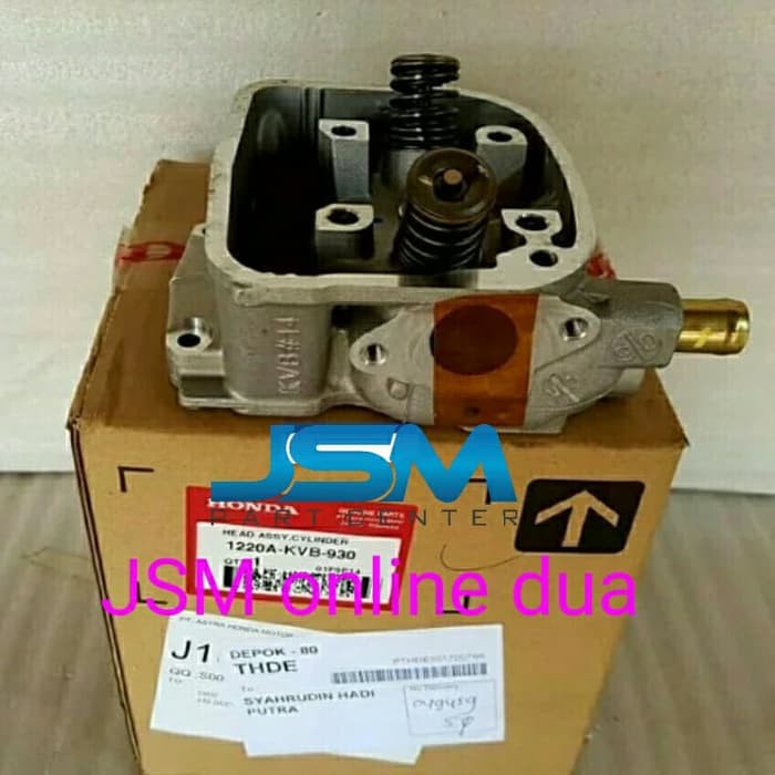 CYLINDER BLOK HEAD VARIO 110 LAMA ORI AHM 1220A-KVB-930 ORI ORIGINAL