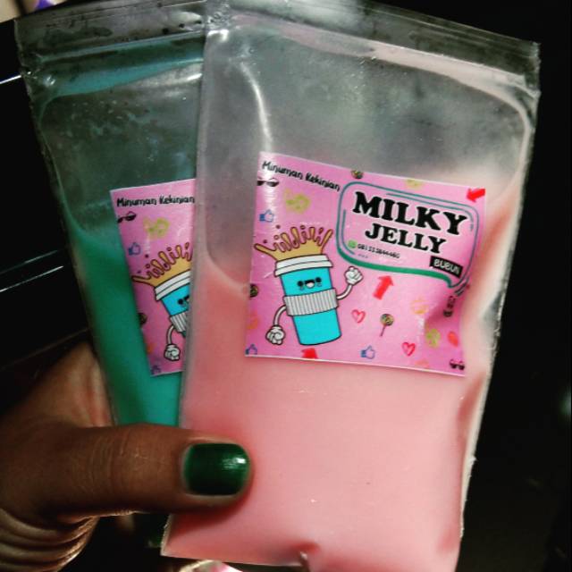 

milky jelly