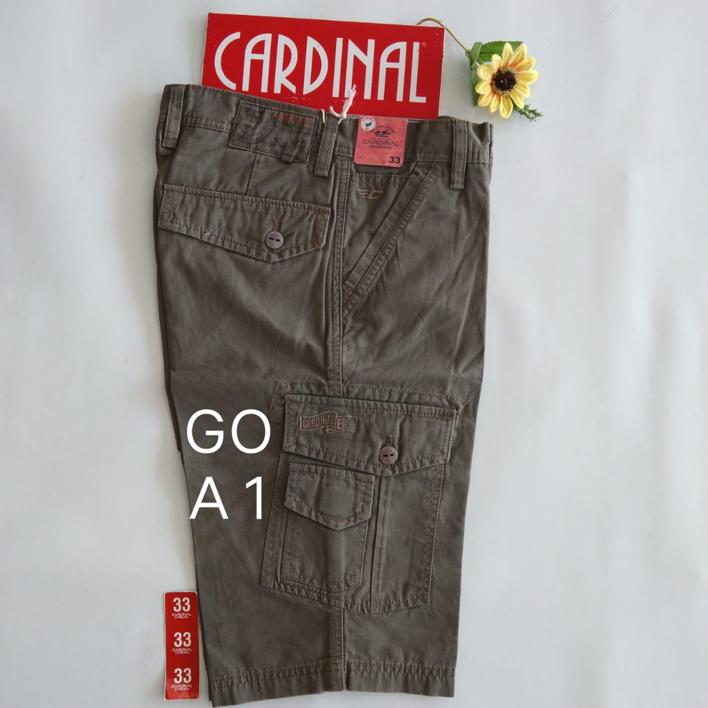 gof 33-KPL CARDINAL KEMPOL CASUAL Celana Pendek Cowok Celana Kempol Fashion Pria Brand Kekinian