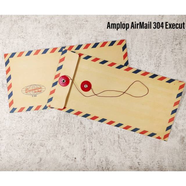 

Amplop Coklat Tali Air Mail 304 Execut
