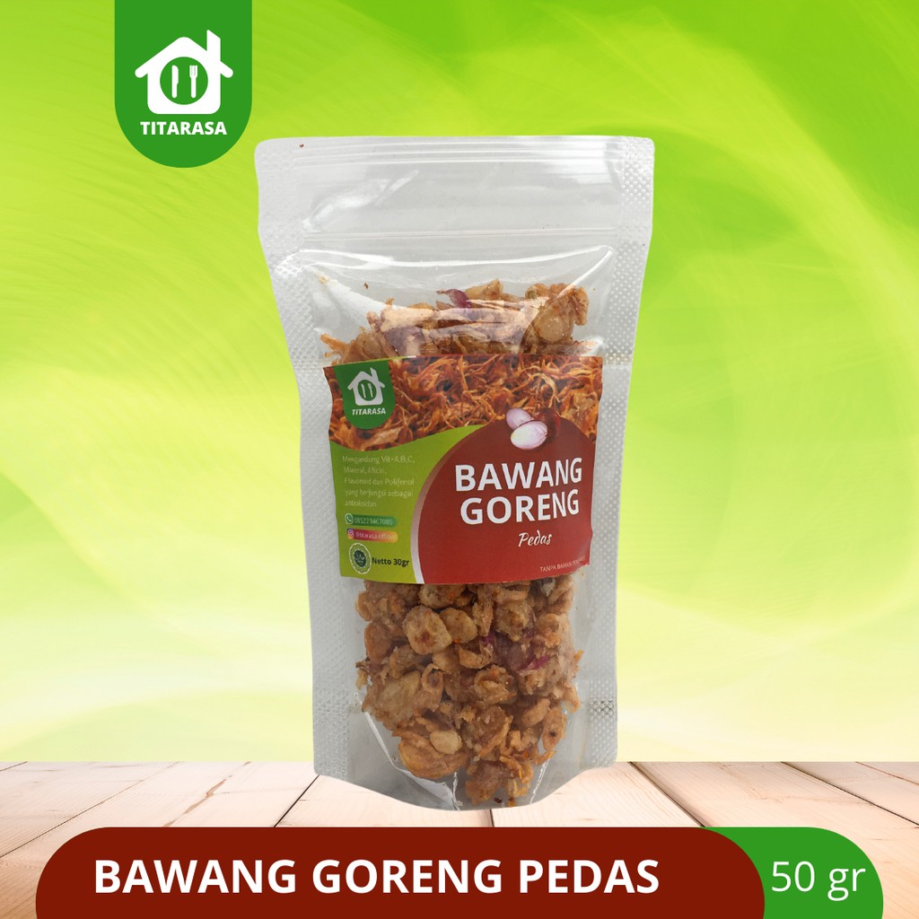

TITARASA Bawang Goreng Pedas 30gr