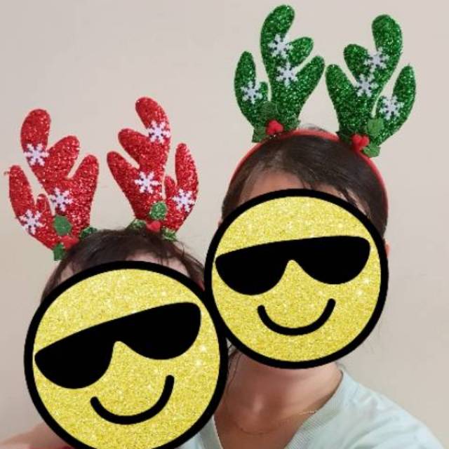 Bando tanduk bando natal PREMIUM  bando rusa