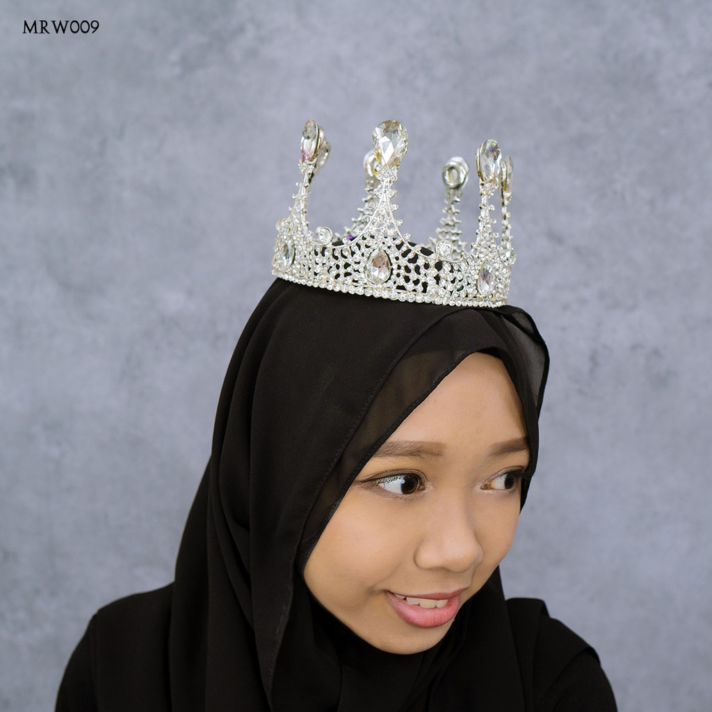 [PRODUK TERLARIS] MAHKOTA HIJABERS HEADPIECE WEDDING ASESORIS WANITA MRW009