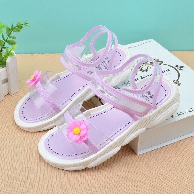 Sandal Anak Perempuan Jelly Import Tali