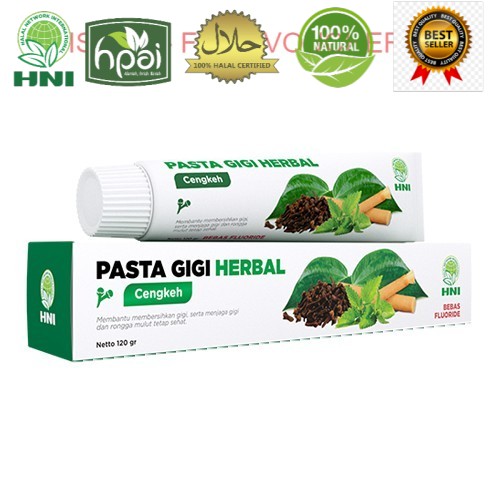 [COD] Termurah  Pasta Gigi Herbal Cengkeh HPAI Mencegah Kebiasaan Merokok HNI HPAI
