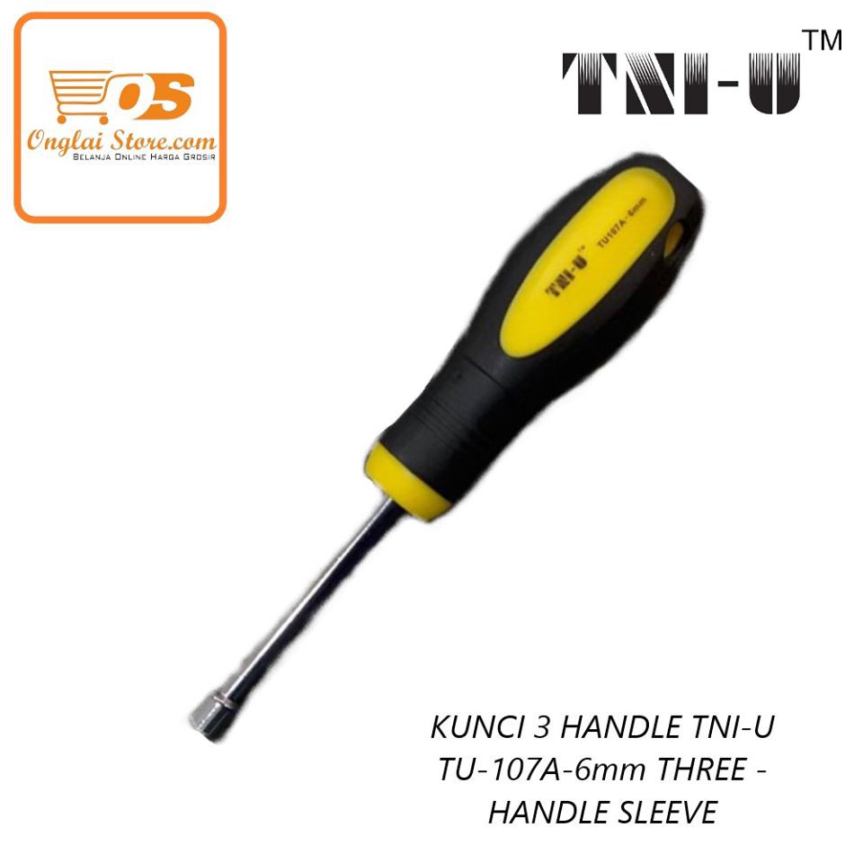 KUNCI 3 HANDLE TNI-U TU- 107A-6MM   THREE - HANDLE SLEEVE  (HARGA SPESIAL)