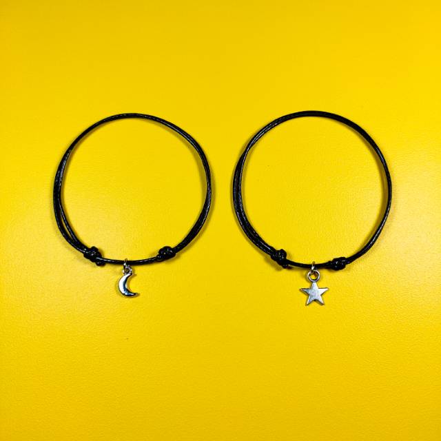 Tiny Moon & Star Bracelet