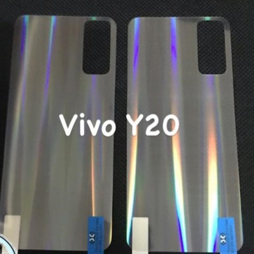 VIVO V29 5G V27 5G V27E Y12S Y12S 2021 Y20 Y20S Y20 2021 Y20S G SKIN BACK BELAKANG AURORA, ANTI GORES BELAKANG GLITER AURORA ANTI JAMUR PELINDUNG BELAKANG ANTI JAMURAN VIVO Y20SG