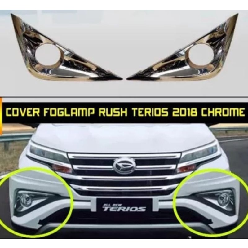 COVER FOG LAMP RING FOG LAMP RUSH TERIOS 2018 2021