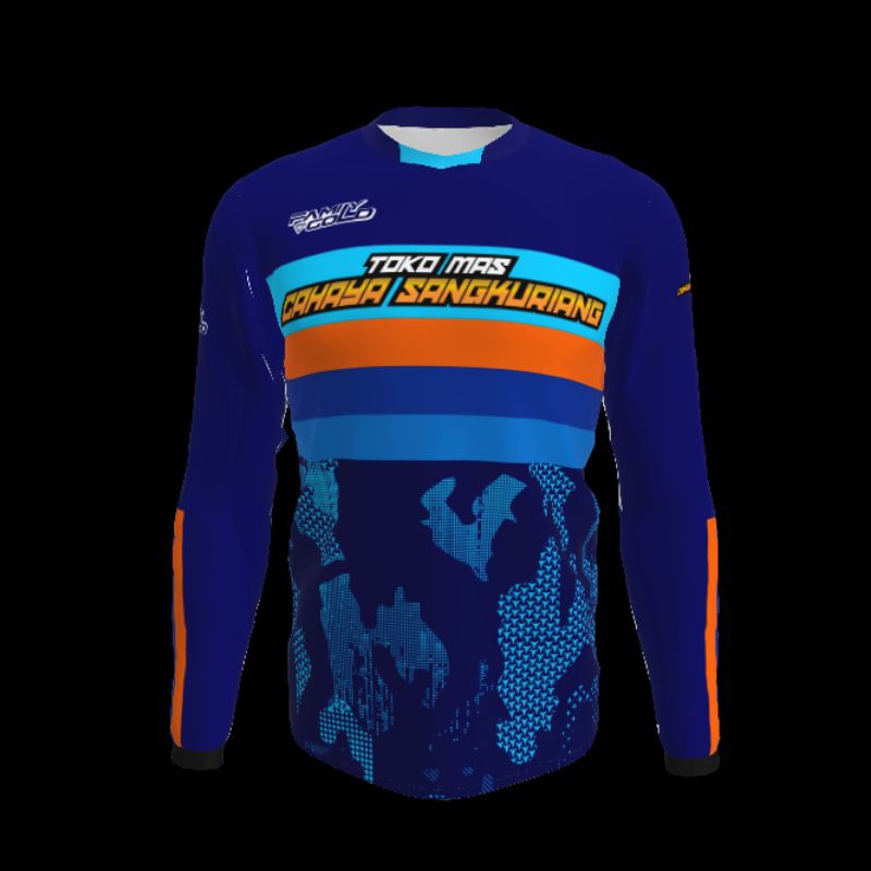 Jersey Outdoor printing sublimasi design suka - suka