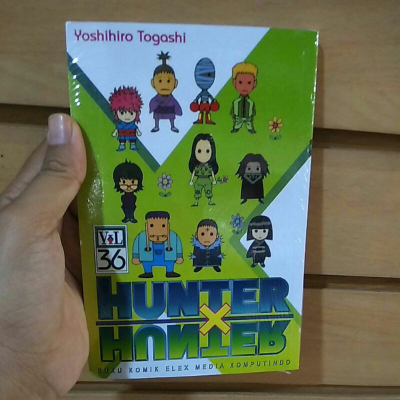 Jual Hunter X Hunter Vol 36 Yoshihiro Togashi Boys Comics Shopee Indonesia