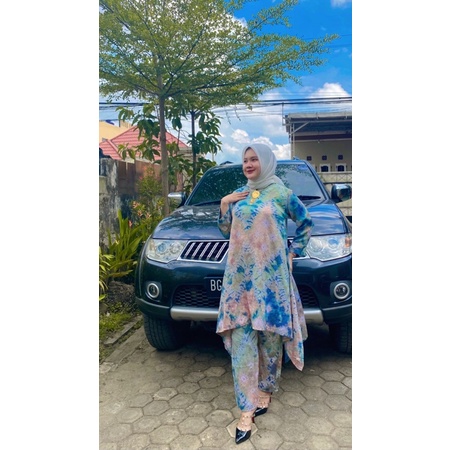 Set Celana Jumputan Palembang