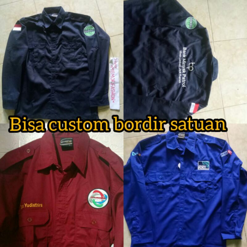 BORDIR KEMEJA SATUAN