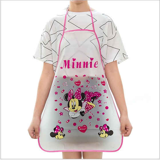 Celemek Anti Air Berkarakter Lucu Celemek Dapur Masak Korea Style PVC