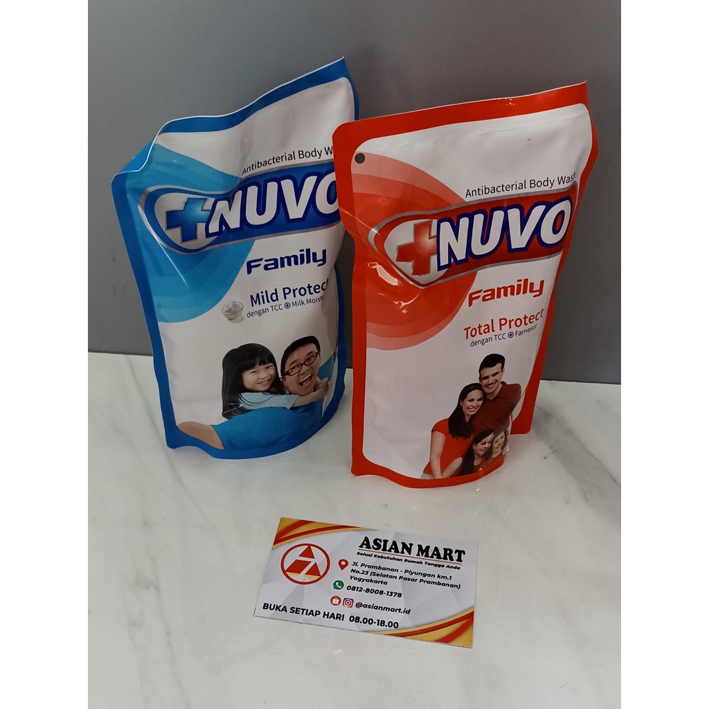 Asianmart Sabun Mandi Cair Nuvo/Sabun Cair/Nuvo/Sabun Mandi Nuvo