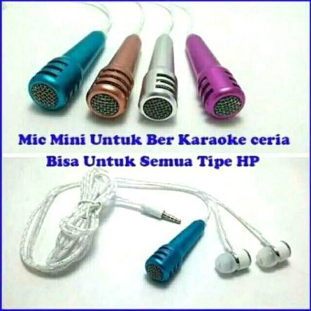 Earphone with microphone for Smule