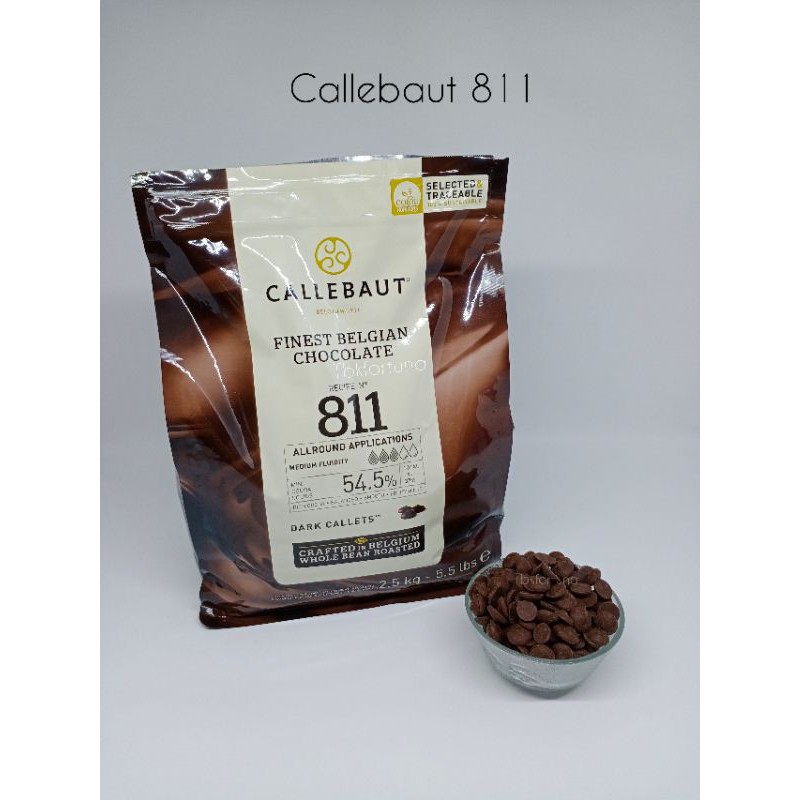 

Callebaut 811 dark per 100gr